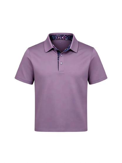 Mens Quick-Dry Breathable Polo Shirt